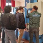 Alcune immagini dei nuovi laboratori Mekhan inaugurati presso l’IIS De Amicis-Cattaneo di Roma, in presenza del ministro della Pubblica istruzione Giuseppe Valditara.
