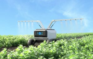 I tecnici di veicoli agricoli e commerciali sono figure sempre più richieste, vista l'evoluzione tecnologica a cui sono soggetti da anni questi mezzi. Nella foto un robot agricolo che sparge fertilizzante.
