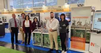 Tante novità da Mekhan alla Fiera Didacta Italia Edizione Trentino: apparecchiature, fra tecnologie e innovazione, nel campo della didattica. Nella foto, tutto il team di Mekhan.